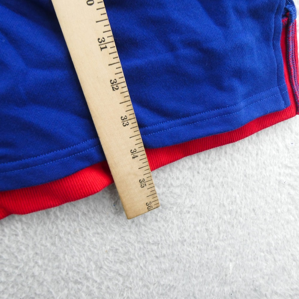 GIII 4Her Dress Women Medium Texas Rangers Blue Red Sequin MLB Fan Sweater Dress - Picture 6 of 9